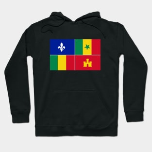 Louisiana Creole Flag Hoodie